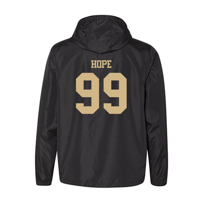 Purdue - NCAA Football : Josiah Hope - Windbreaker-1