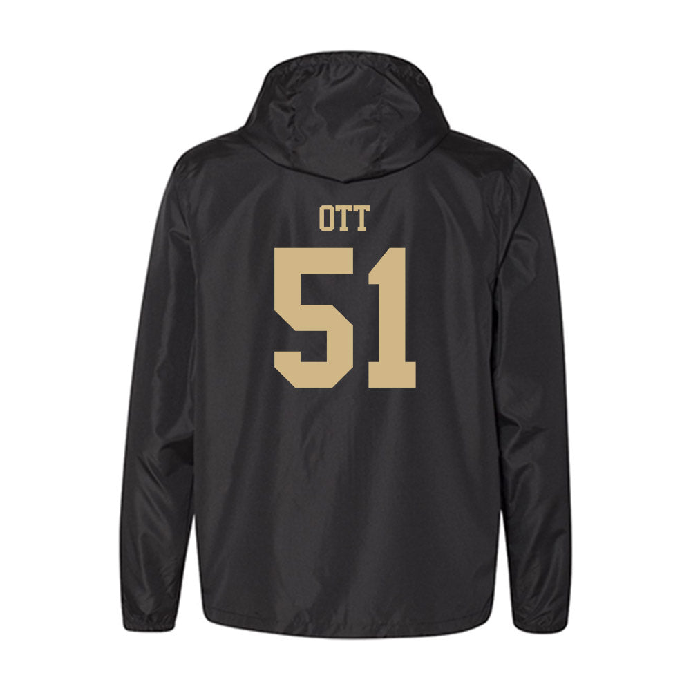 Purdue - NCAA Football : Jaxon Ott - Windbreaker-1