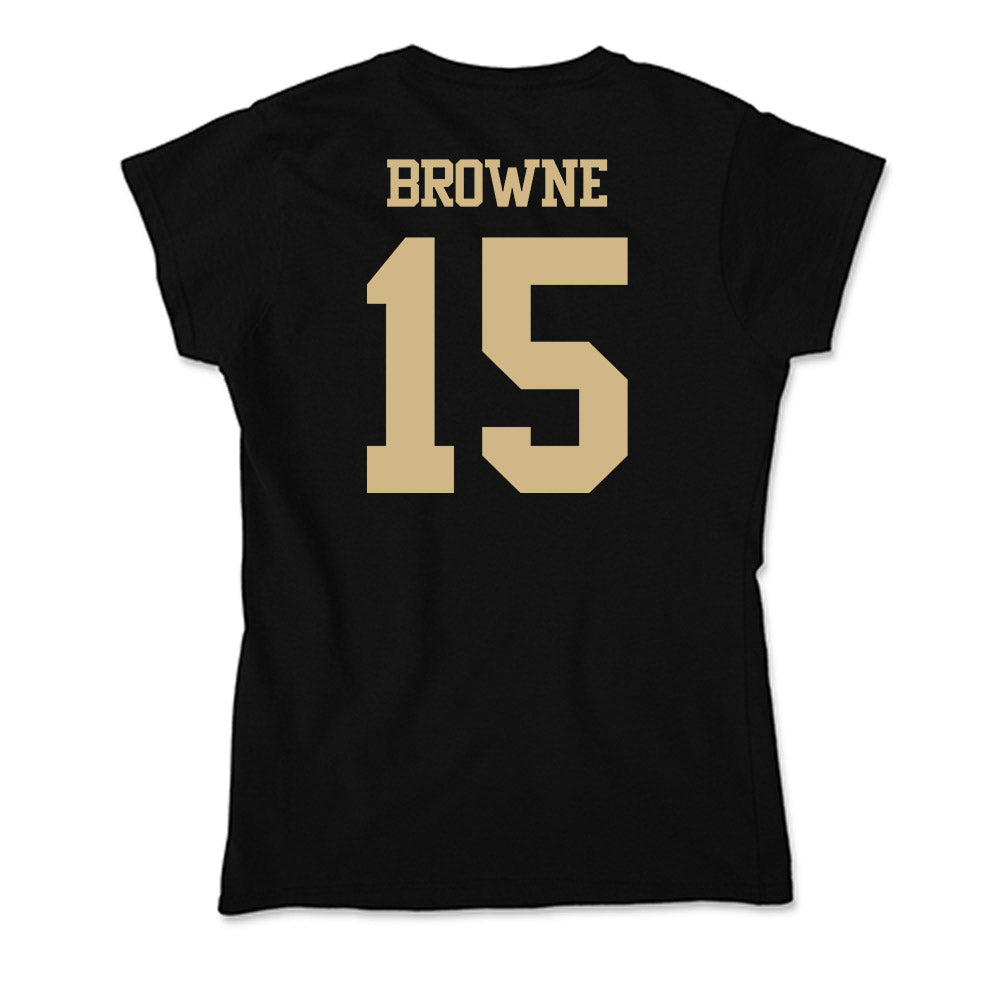 Purdue - NCAA Football : Ryan Browne - Soft Style Women’s T-Shirt-1