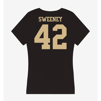 Purdue - NCAA Football : Brayden Sweeney - Women's V-Neck T-Shirt-1