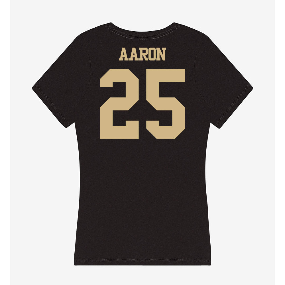 Purdue - NCAA Women's Basketball : Averi Aaron - Women's V-Neck T-Shirt-1