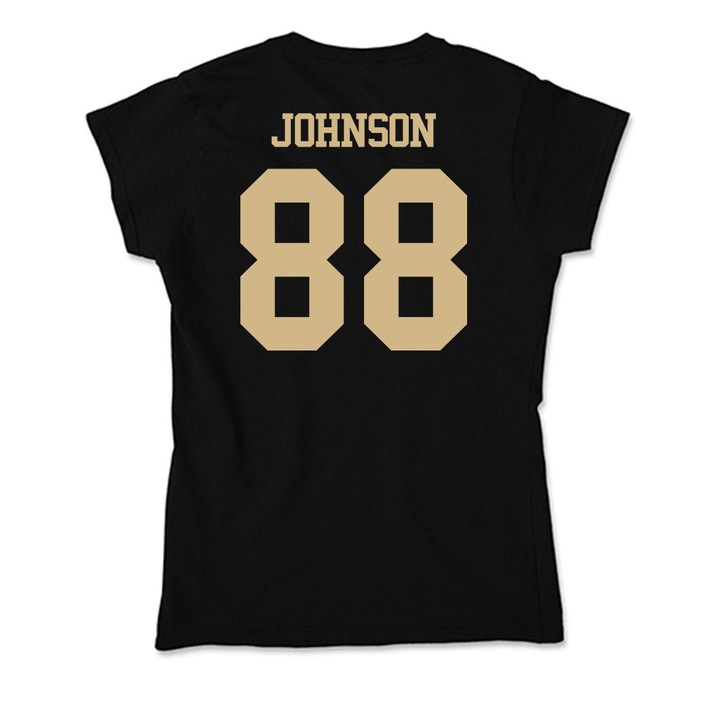 Purdue - NCAA Football : Jojo Johnson - Soft Style Women’s T-Shirt-1