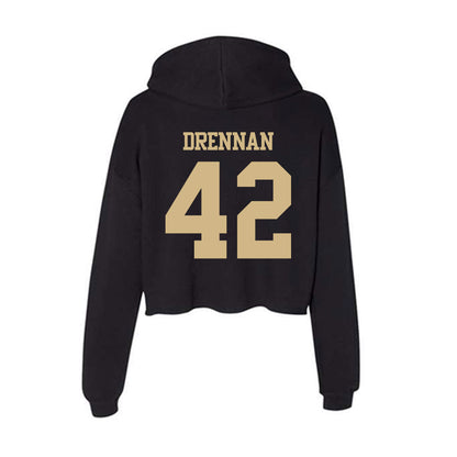 Purdue - NCAA Football : Dylan Drennan - Women's Crop Fleece Hoodie-1