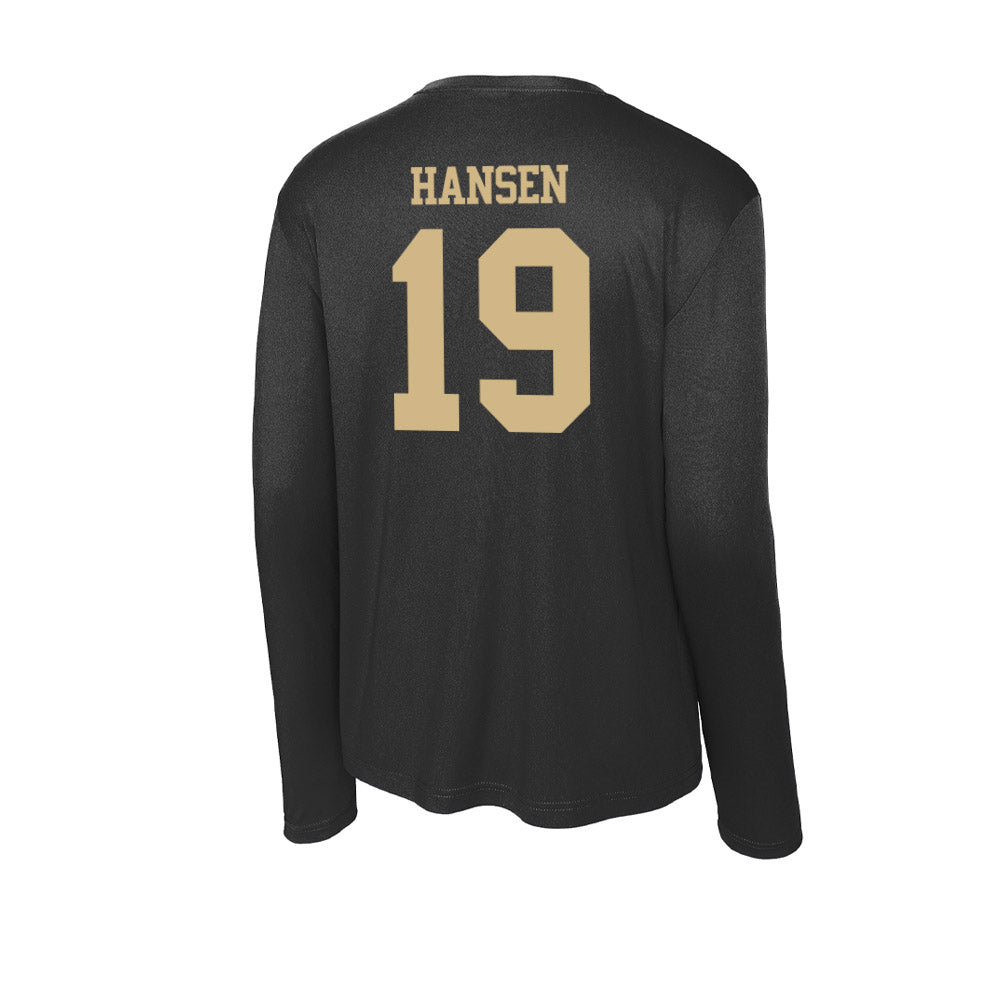 Purdue - NCAA Women's Volleyball : Kate Hansen - Activewear Long Sleeve T-Shirt-1