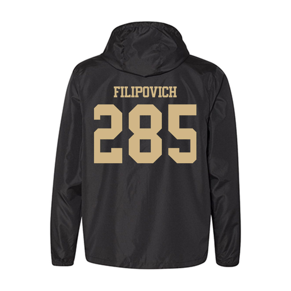 Purdue - NCAA Wrestling : Hayden Filipovich - Windbreaker-1
