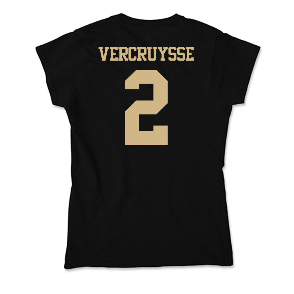 Purdue - NCAA Baseball : Charlie Vercruysse - Soft Style Women’s T-Shirt-1