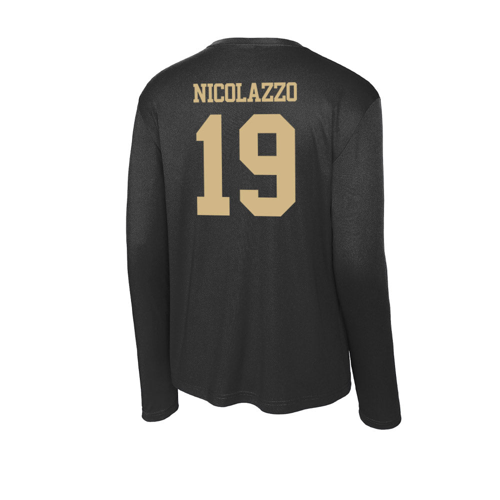 Purdue - NCAA Women's Soccer : Chiara Nicolazzo - Activewear Long Sleeve T-Shirt-1