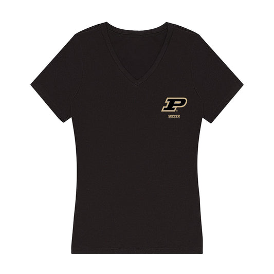 Purdue - NCAA Women's Soccer : Reese Kay - Women's V-Neck T-Shirt-0