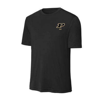 Purdue - NCAA Women's Golf : Michaela Headlee - Activewear T-Shirt-0