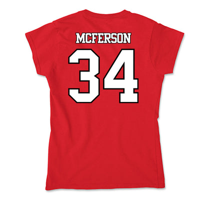 Maryland - NCAA Football : Bryce McFerson - Soft Style Women’s T-Shirt-1