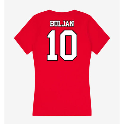 Maryland - NCAA Men's Basketball : Tomislav Buljan - Women's V-Neck T-Shirt-1
