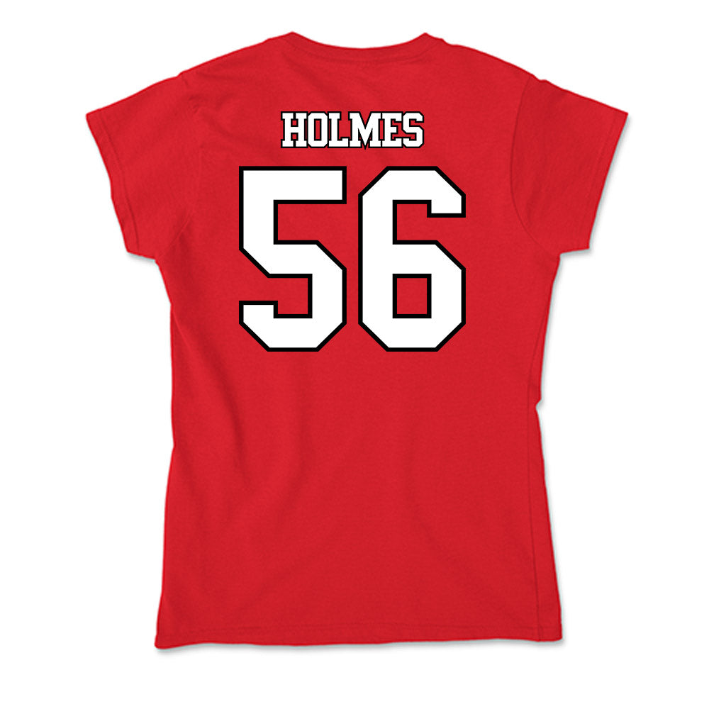 Maryland - NCAA Football : Daniel Holmes - Soft Style Women’s T-Shirt-1
