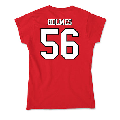 Maryland - NCAA Football : Daniel Holmes - Soft Style Women’s T-Shirt-1