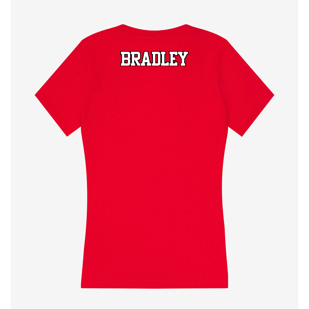 Maryland - NCAA Wrestling : Anthony Bradley - Women's V-Neck T-Shirt-1