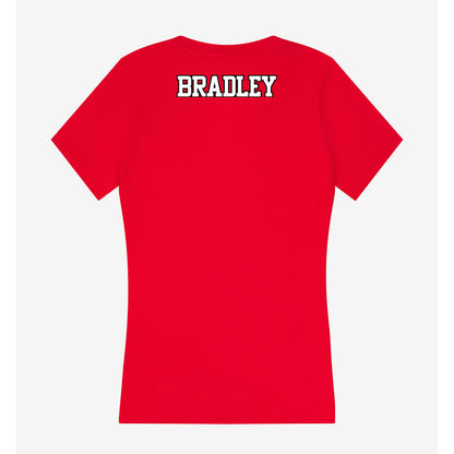 Maryland - NCAA Wrestling : Anthony Bradley - Women's V-Neck T-Shirt-1