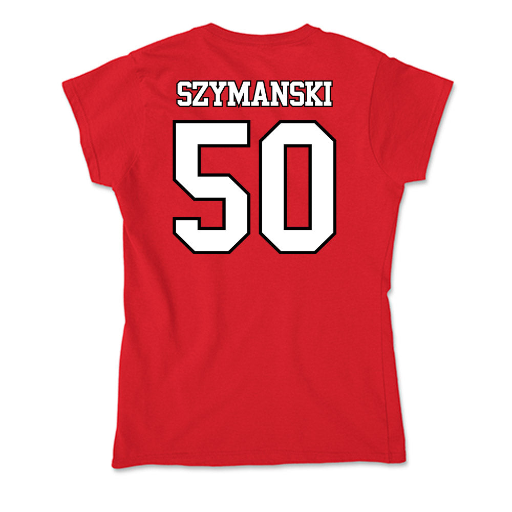 Maryland - NCAA Football : Trevor Szymanski - Soft Style Women’s T-Shirt-1