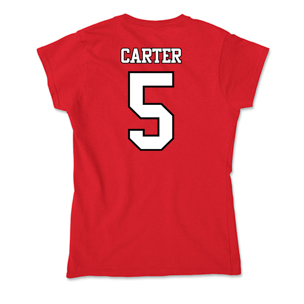 Maryland - NCAA Football : Kaden Carter - Soft Style Women’s T-Shirt-1