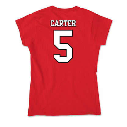 Maryland - NCAA Football : Kaden Carter - Soft Style Women’s T-Shirt-1