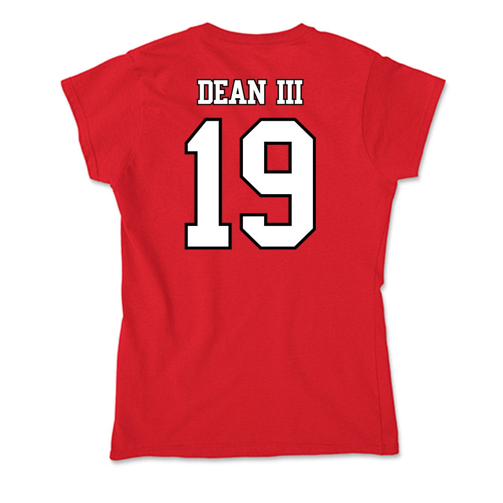 Maryland - NCAA Football : Stephen Dean III - Soft Style Women’s T-Shirt-1