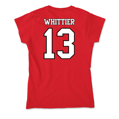 Maryland - NCAA Men's Lacrosse : Zach Whittier - Soft Style Women’s T-Shirt-1