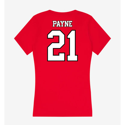 Maryland - NCAA Men's Basketball : Pharrel Payne - Women's V-Neck T-Shirt-1