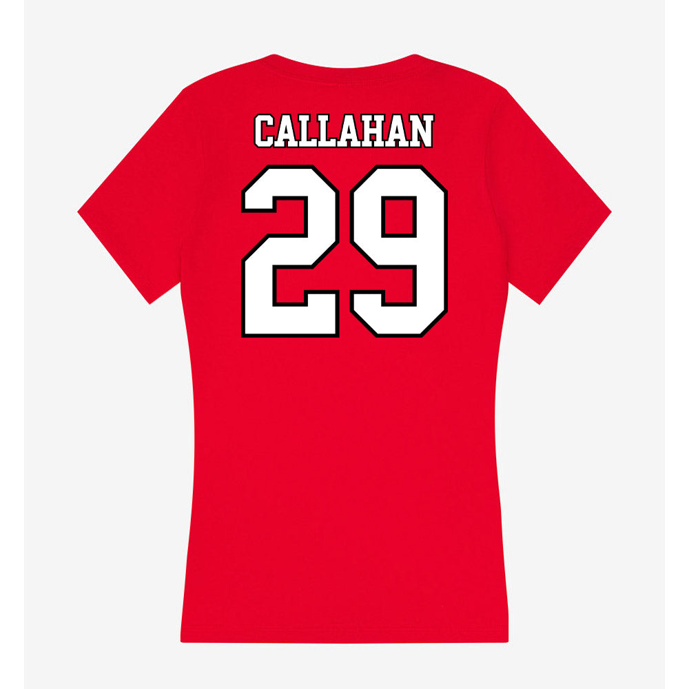 Maryland - NCAA Women's Field Hockey : Erin Callahan - Women's V-Neck T-Shirt-1