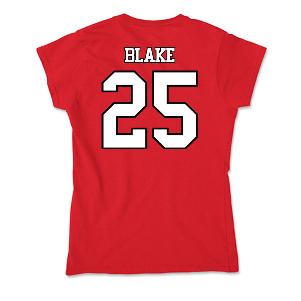 Maryland - Men's Basketball Alumni : Steve Blake - Soft Style Women’s T-Shirt-1