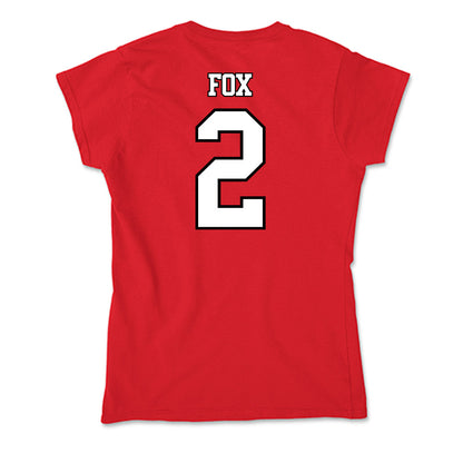 Maryland - NCAA Softball : Caroline Fox - Soft Style Women’s T-Shirt-1