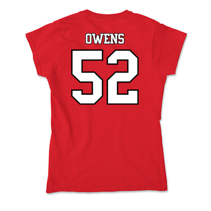 Maryland - NCAA Men's Lacrosse : Trevor Owens - Soft Style Women’s T-Shirt-1
