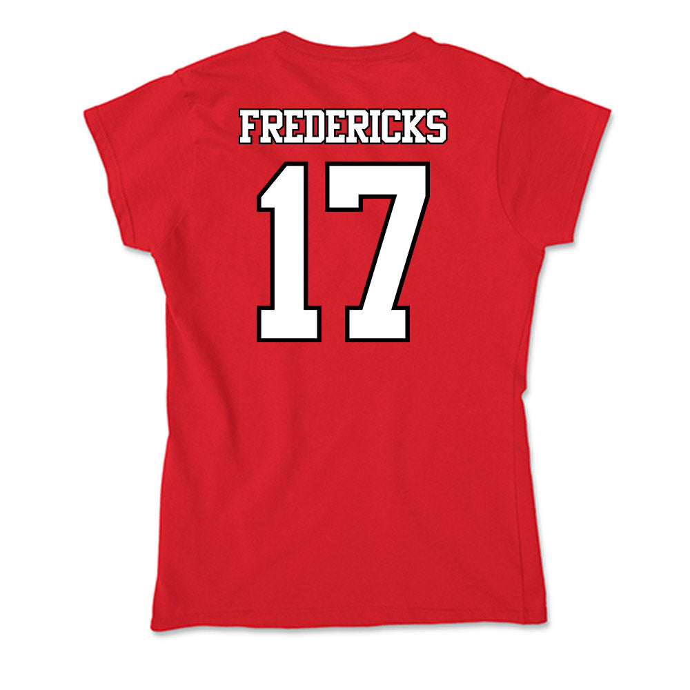 Maryland - NCAA Baseball : Joseph Fredericks - Soft Style Women’s T-Shirt-1
