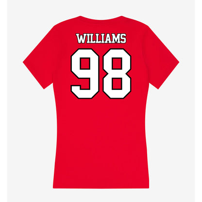 Maryland - NCAA Baseball : Lance Williams - Women's V-Neck T-Shirt-1