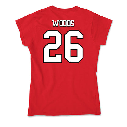 Maryland - NCAA Softball : Sammi Woods - Soft Style Women’s T-Shirt-1