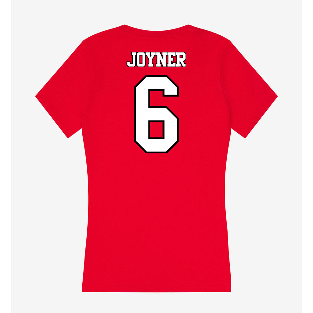 Maryland - NCAA Football : Dontay Joyner - Women's V-Neck T-Shirt-1