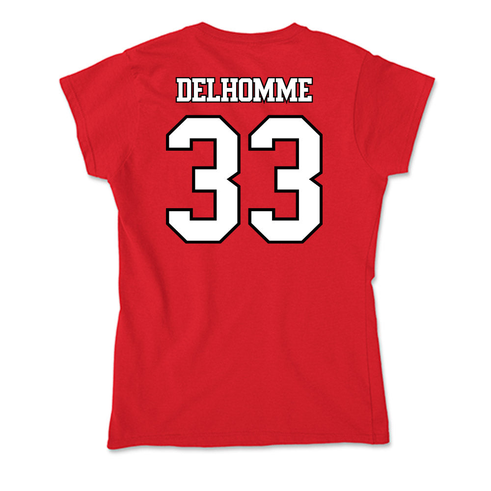 Maryland - NCAA Football : Messiah Delhomme - Soft Style Women’s T-Shirt-1