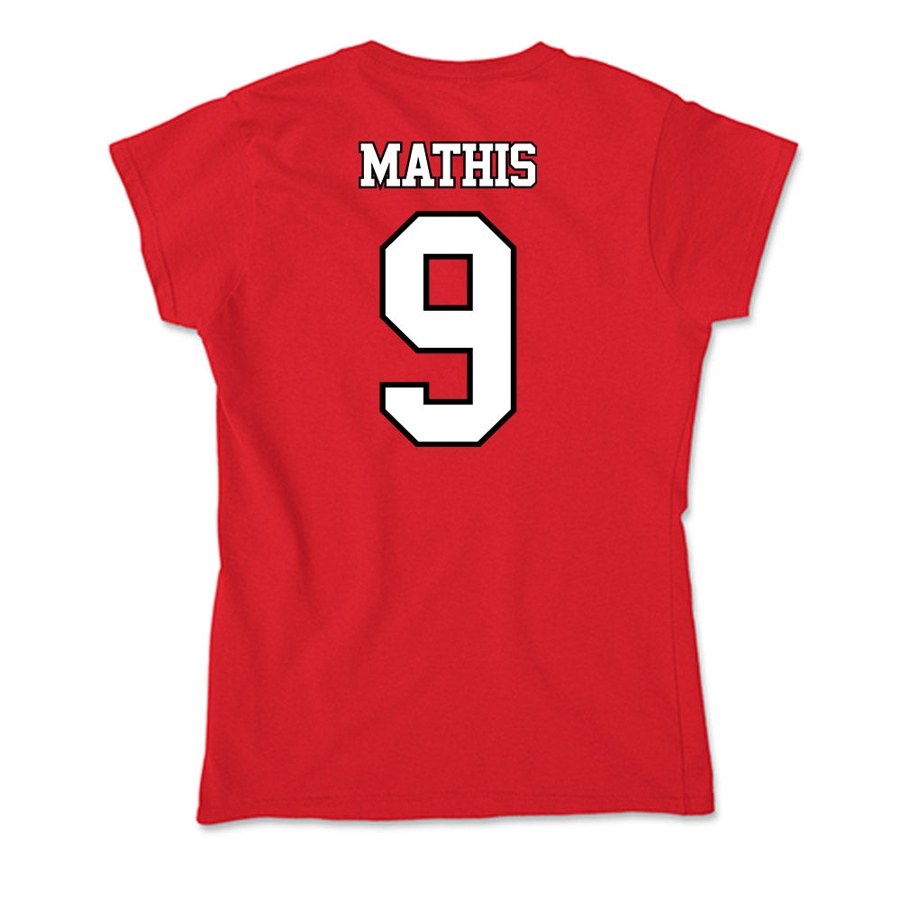 Maryland - NCAA Football : Zahir Mathis - Soft Style Women’s T-Shirt-1