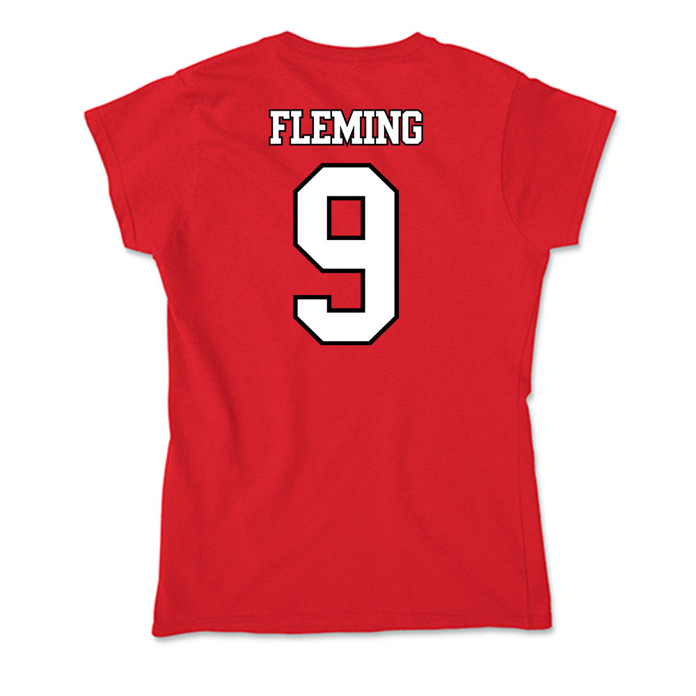 Maryland - NCAA Football : Dorian Fleming - Soft Style Women’s T-Shirt-1
