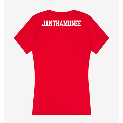 Maryland - NCAA Women's Golf : Surapa Janthamunee - Women's V-Neck T-Shirt-1