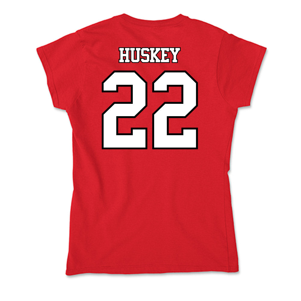 Maryland - NCAA Football : Jalen Huskey - Soft Style Women’s T-Shirt-1