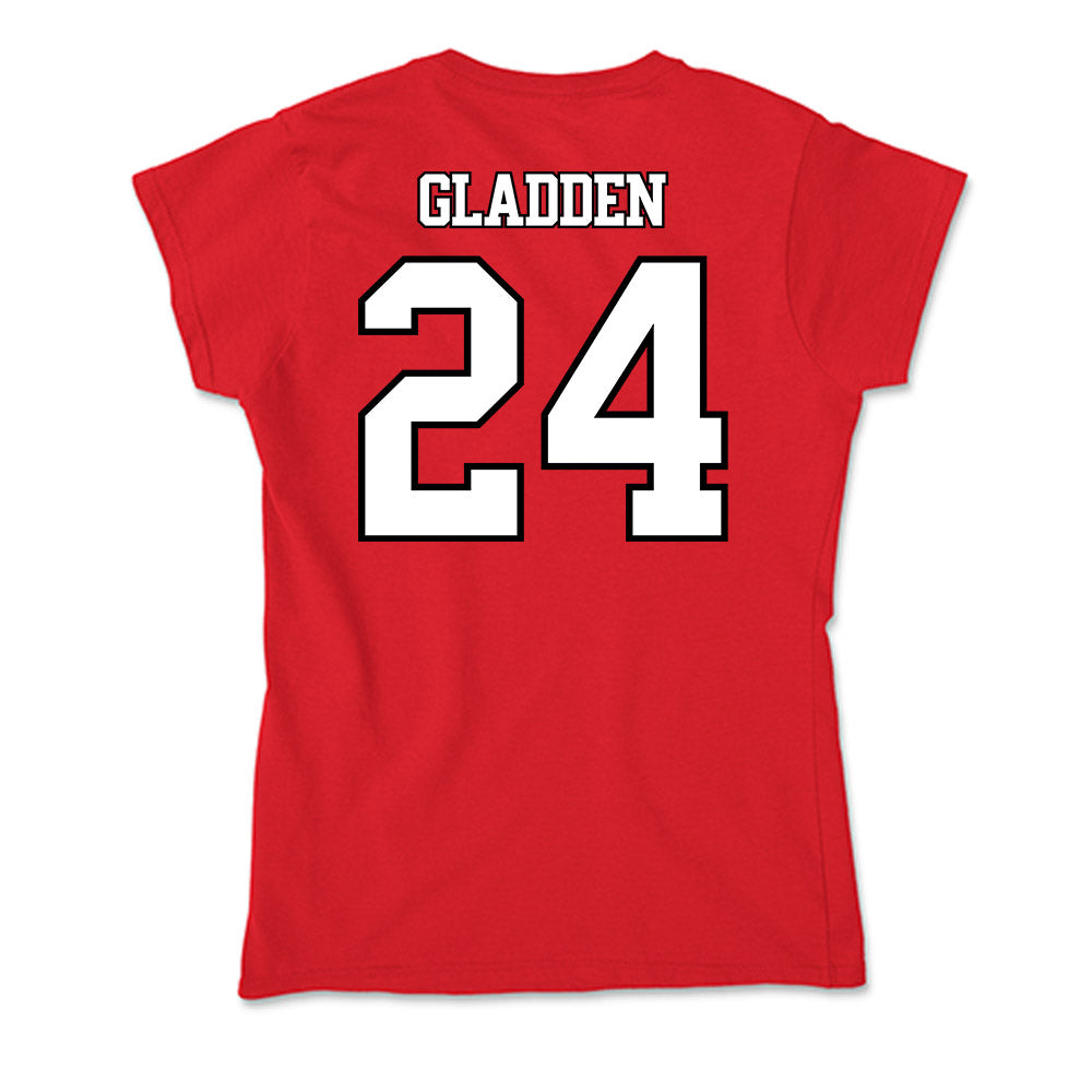 Maryland - NCAA Baseball : James Gladden - Soft Style Women’s T-Shirt-1
