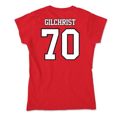 Maryland - NCAA Football : Jaylen Gilchrist - Soft Style Women’s T-Shirt-1