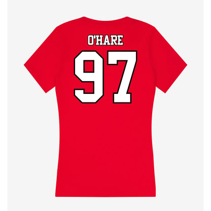 Maryland - undefined : Luke O'Hare - Women's V-Neck T-Shirt-1
