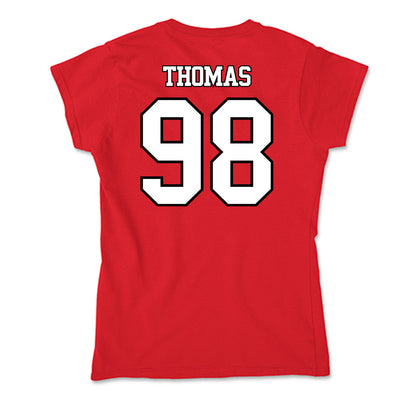 Maryland - NCAA Football : Eyan Thomas - Soft Style Women’s T-Shirt-1