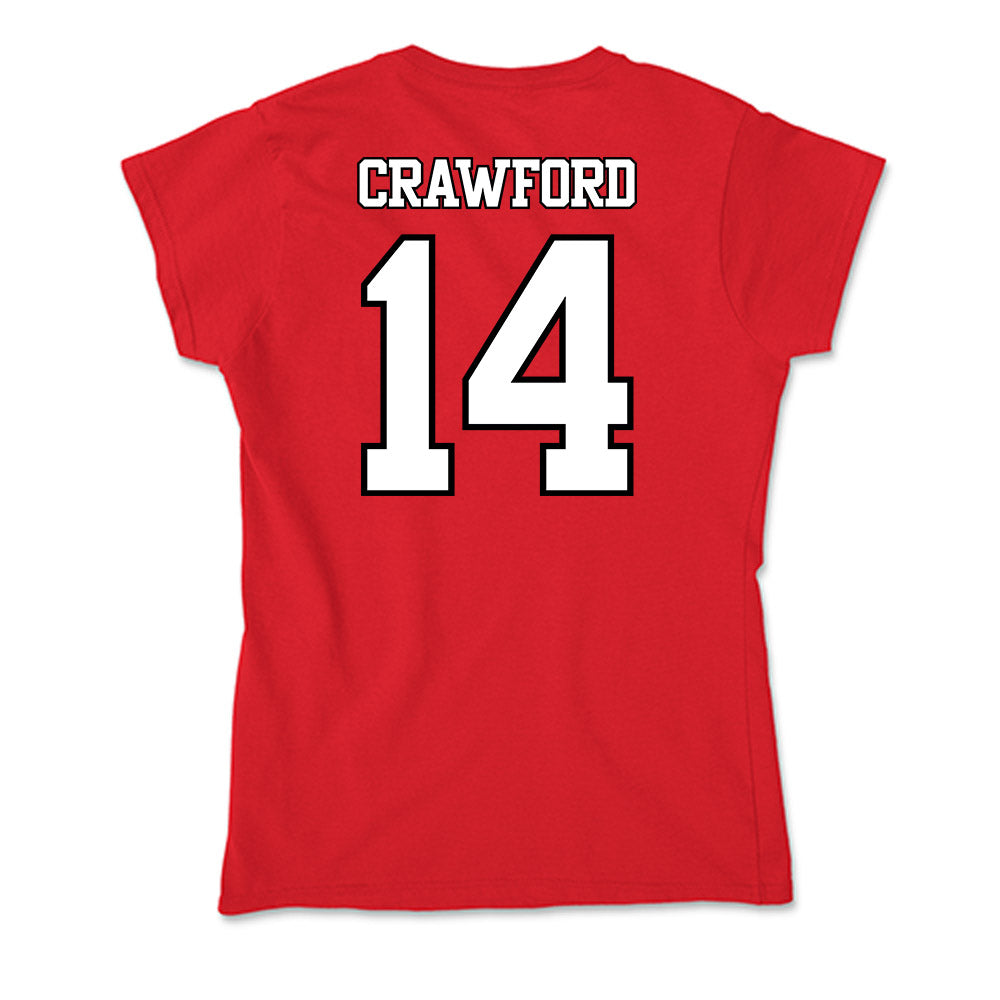 Maryland - NCAA Women's Volleyball : Ellis Crawford - Soft Style Women’s T-Shirt-1