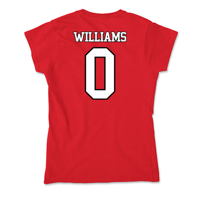 Maryland - NCAA Football : DeJuan Williams - Soft Style Women’s T-Shirt-1