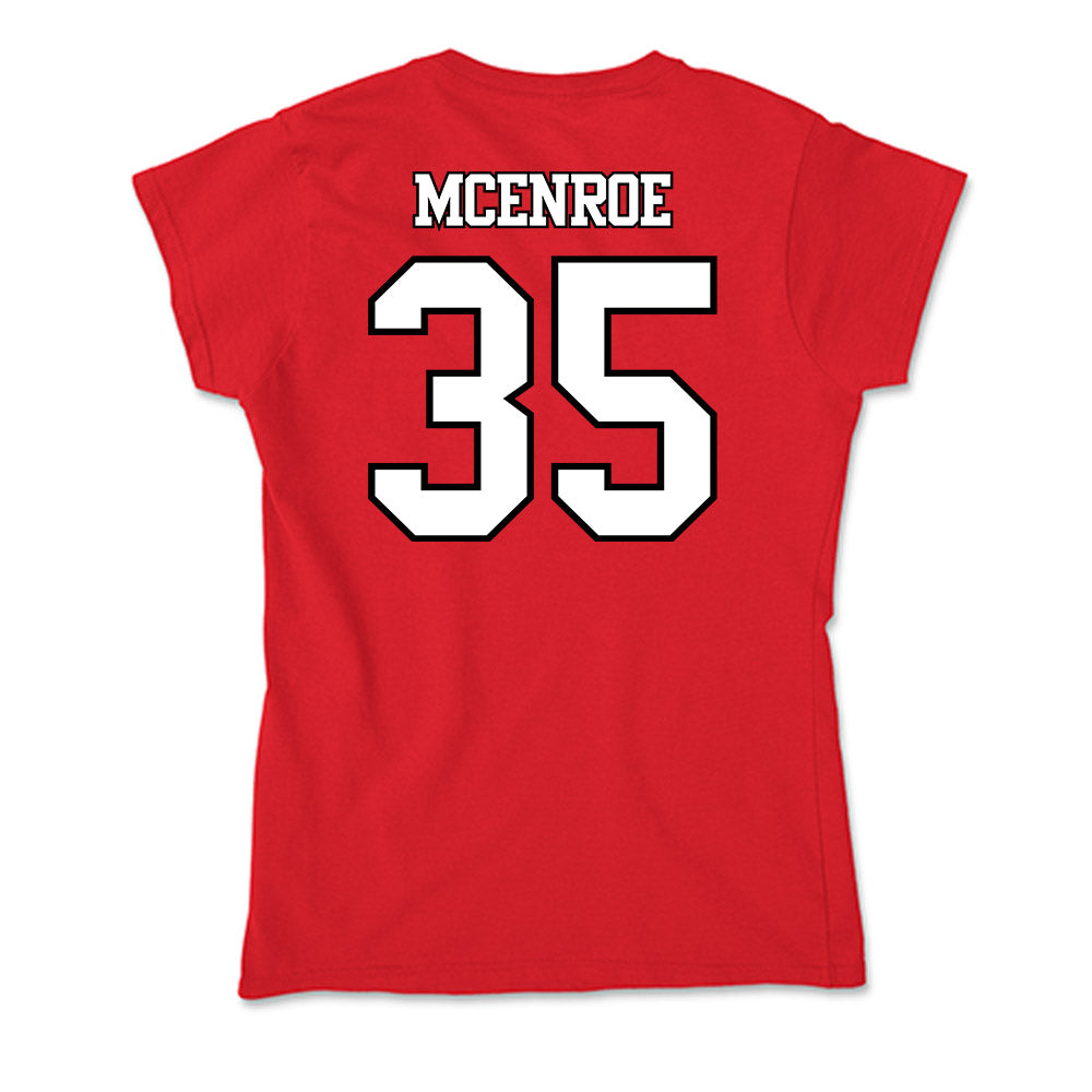 Maryland - NCAA Women's Lacrosse : Reileigh McEnroe - Soft Style Women’s T-Shirt-1