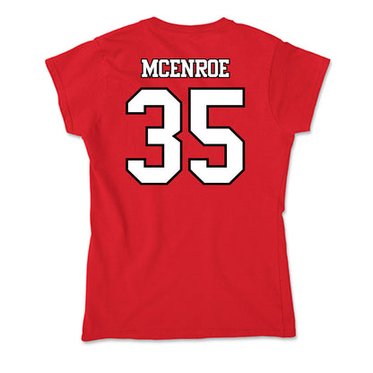 Maryland - NCAA Women's Lacrosse : Reileigh McEnroe - Soft Style Women’s T-Shirt-1
