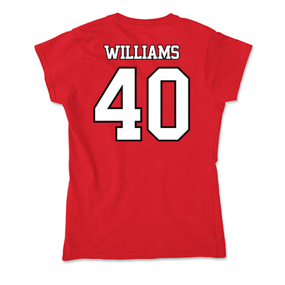 Maryland - NCAA Women's Basketball : Breanna Williams - Soft Style Women’s T-Shirt-1