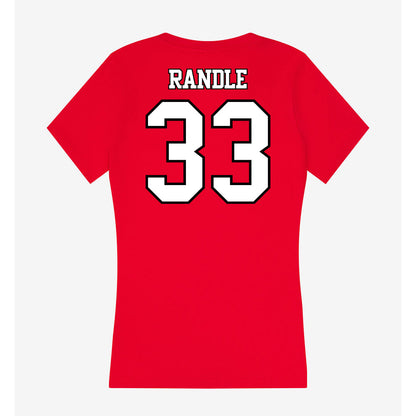 Maryland - Men's Basketball Alumni : Ryan Randle - Women's V-Neck T-Shirt-1