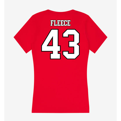 Maryland - NCAA Men's Lacrosse : Trey Fleece - Women's V-Neck T-Shirt-1