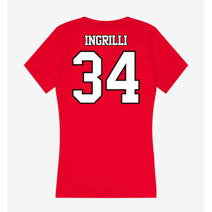 Maryland - NCAA Women's Lacrosse : Lyla Ingrilli - Women's V-Neck T-Shirt-1